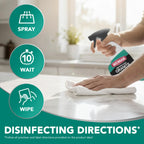 Weiman Disinfecting Granite Daily Clean & Shine Refill, 64 Oz - Safely Clean Disinfect and Shine Granite Marble Soapstone Quartz Quartzite Slate Limestone Corian Laminate Tile Countertop