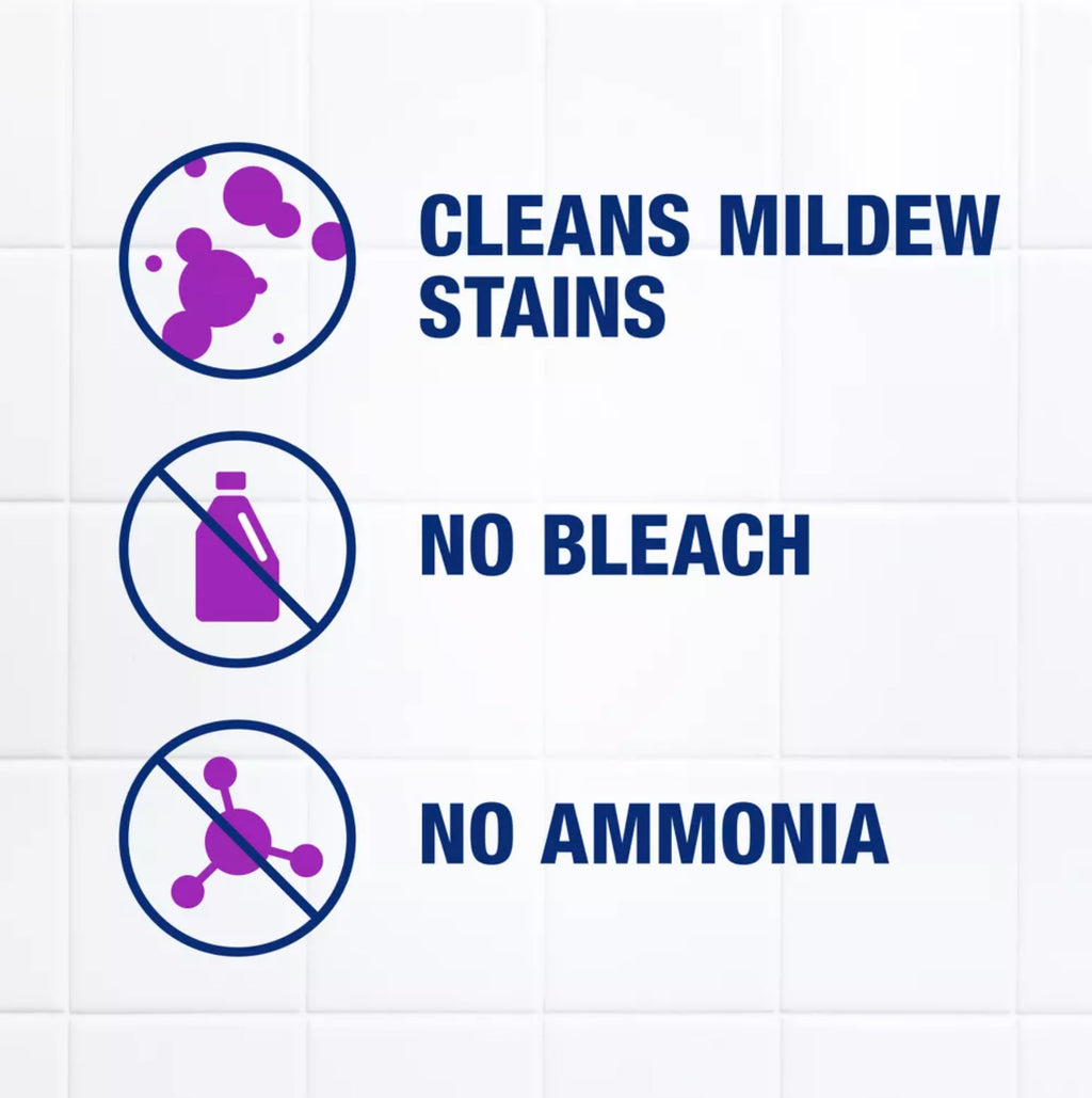 2 Set / Clean+Shower++No+Scent+Basin+Tub+and+Tile+Cleaner++60+oz.+Liquid