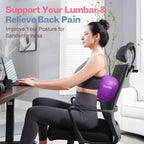 kisnbld Small Exercise Ball, 9 Inch Mini Pilates Ball, Anti Burst and Slip Resistant Mini Yoga Ball for Stability, Fitness, Physical Therapy, Stretching & Core Strength Workout at Home Gym & Office