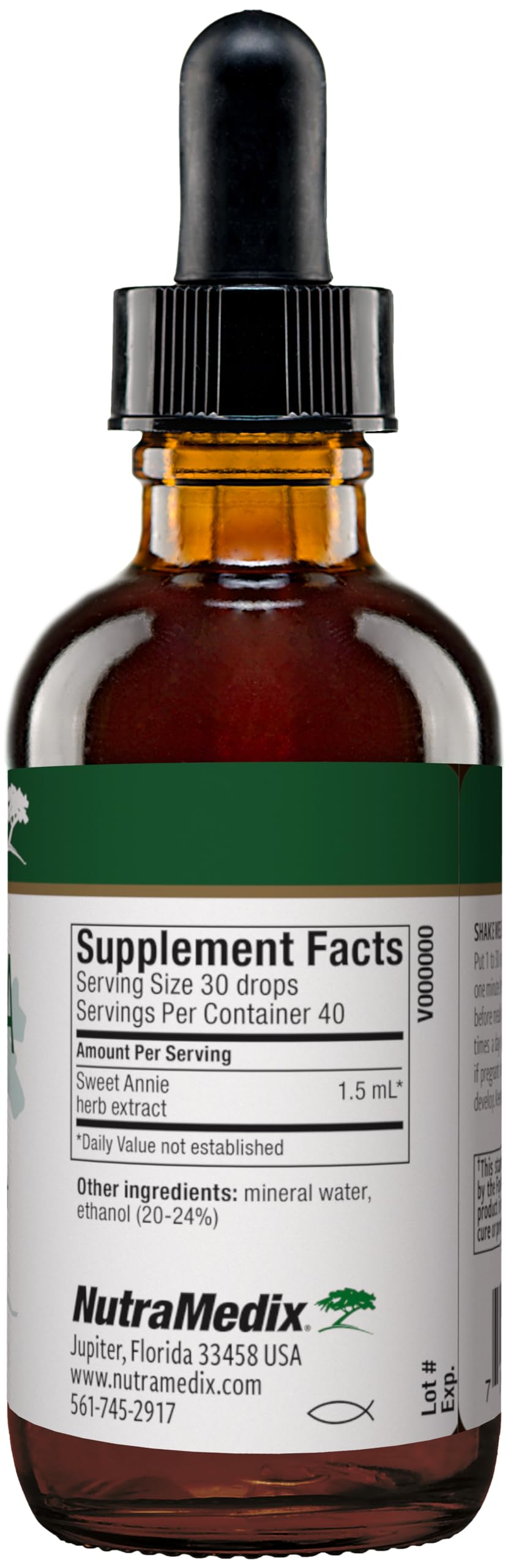 NutraMedix Artemisia Annua - Immune Support Supplement for Healthy Microbial Support + Antioxidant Activity - Sweet Annie Herb Extract (2 oz)