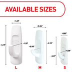 Command Medium White Hooks, 20 Hooks, 24 Strips