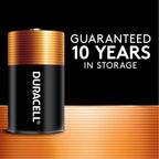 Duracell Coppertop D Batteries, 8 Count (Pack of 1), D Battery with Long-Lasting Power, All-Purpose Alkaline Battery for Household and Office Devices