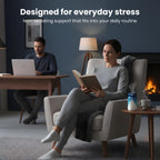 Levium Stress Supplement for Calm & Mood Support | Ashwagandha KSM-66, Magnesium, L-Theanine & GABA | Supports Mental Focus & Relaxation | Non-Habit Forming | 90 Capsules
