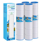 TOREAD PJAN145 Pool Filter Replaces Jandy CL580, CV580, Unicel C-7482, Ultral-A10, Filbur FC-0820, A0104100, R0357900, Filbur FC-6415, SD-01109, 145 sqft Filter Cartridge 4 Pack