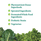Garden of Life Perfect Food Super Green Formula - 14 Servings | 45 Superfoods, Greens, Fruit & Veggie Juice Superfood Powder Supplement, Probiotics & Organic Spirulina for Digestion & Immune Health