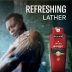 Old Spice Body Wash for Men, Long-Lasting Swagger Scent, 24 fl oz Pack of 2
