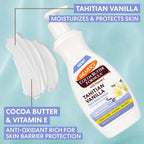 Palmer's Cocoa Butter Formula Glow & Hydrate Bundle, Tahitian Vanilla Body Lotion (13.5 Oz) + Body Oil (6.5 Fl Oz), Moisture Drenching Body Care, Nourishes & Softens for Radiant, Glowing Skin