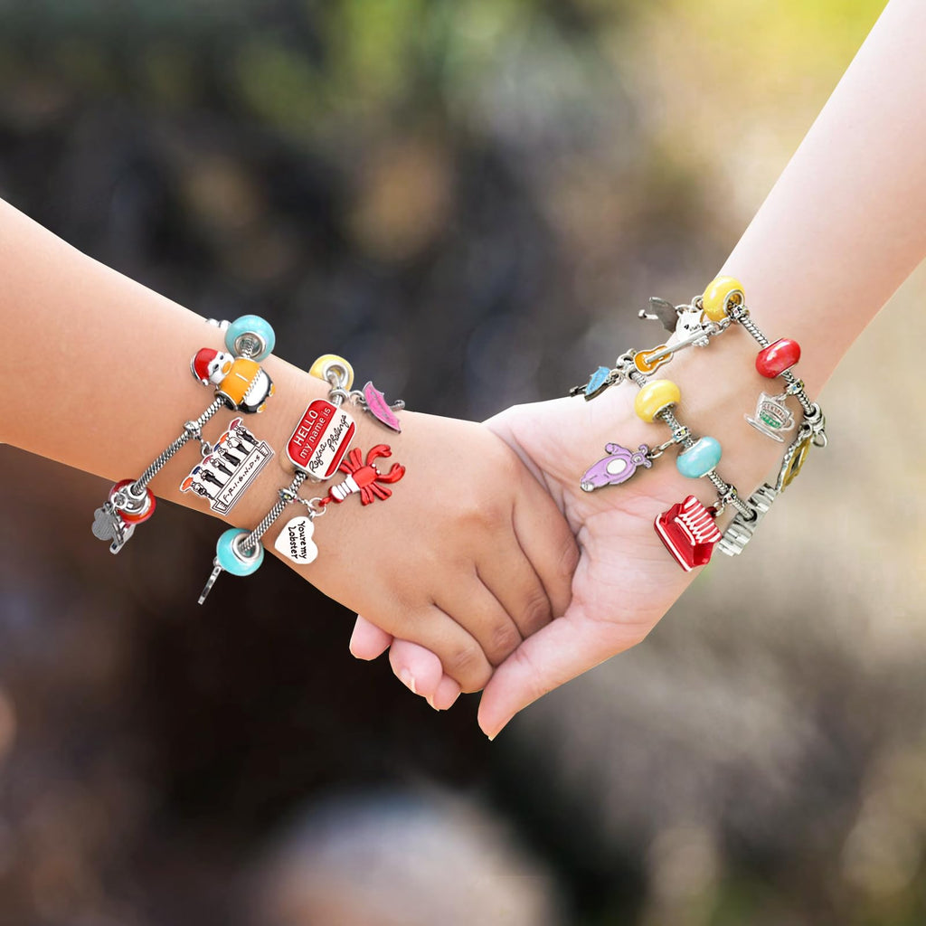 Advent Calendar 2026, 24 Days Christmas Charm Bracelet Making Kit for Women
