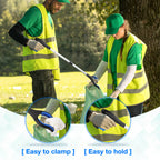 2-Pack Grabber Tool, 32" Long Reacher Grabber Pickup Tool with Magnetic Tip, Trash Picker for Elderly Grab It Reaching Tool, Garbage Picker Upper, Litter Pick Up Grab Tool