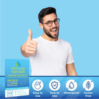 YETAIM Recovery Patches for Women Men: 48-Pack Energy Boost Fast Recovery - Day Night Party Support - Apply on Arm Neck Wrist Back for Party Fun Morning Revival - Clear Blue
