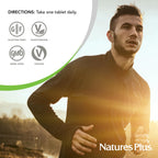 NaturesPlus His Journey Teen - 30 Tablets - Once-Daily Multivitamin for Teenage Boys - Supports Overall Wellness, Energy, Focus, Skin & Muscles - Non-GMO, Vegan - 30 Servings