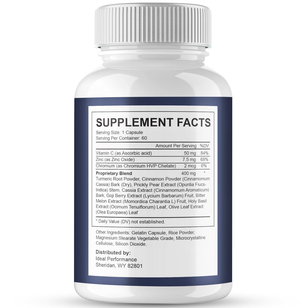 IDEAL PERFORMANCE Sugarboost Capsules, Sugarboost Pills Reviews (5 Pack)