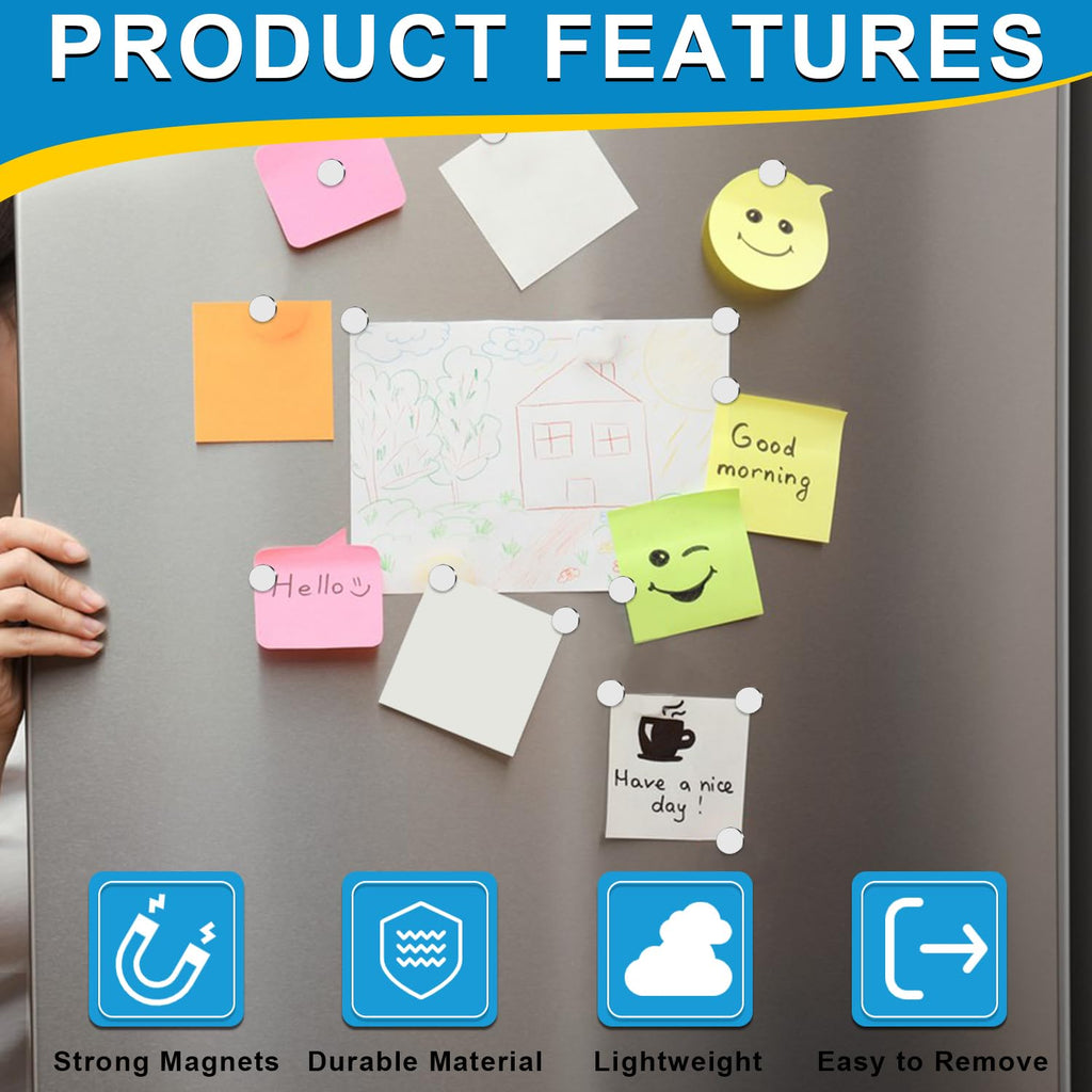 BEST CHOICE MAGNETS 300 Pack Small Magnets, 4x2mm Refrigerator Magnets