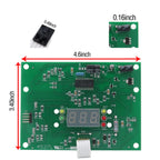 IDXL2DB1930 Display Board, Replacement for Hayward Heater IDXL2DB1930 Display Board Control Panel Keypad Membrane Switch Compatible with Hayward H350FDP H250IDL2 H350IDL2 H400IDL2 & Universal H-Series