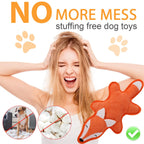 Eneston 5 Pack No Stuffing Squeaky Dog Toys for Large Dogs - Interactive Durable Plush Chew Toy with Crinkle Paper, Safe Pet Toy for Small to Large Breed, Ideal for Puppy Gifts & Tug of War Toys