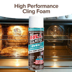 Bull Shot Oven Pro, AS SEEN ON TV, Cling Foam Melts Away Baked-On Grease, Char & Food In Minutes, Professional Strength, Shake, Point & Spray, Made in the USA, Ovens, Racks, Drip Pans & Broilers