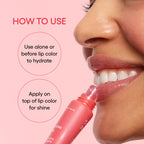 LANEIGE Lip Glowy Balm, Grapefruit: Sheer Tinted Lip Moisturizer with Shea Butter, for Hydrating Shine & Soft Lips