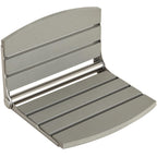 17.5" Folding Shower Seat Wall Mounted,Foldable Shower Bench,Fold Down Shower Seat,Folding Shower Seat Bench,Wall Mount Shower Seat Bench Chair (Grey)