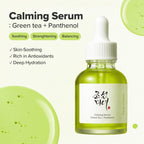Beauty of Joseon Calming Serum Green Tea Panthenol Soothing, Moisturizing Sensitive, Acne-Prone, UV Irritated Skin, Daily Korean Skin Care for Men and Women (2 Fl.Oz.)
