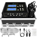 VnioLife Dual Ionic Foot Bath Detox Machine, Ion Cleanse Detox Foot Spa Set of 2 with Arrays, Heated Waist Belt | 5 Detox Modes, Time Preset