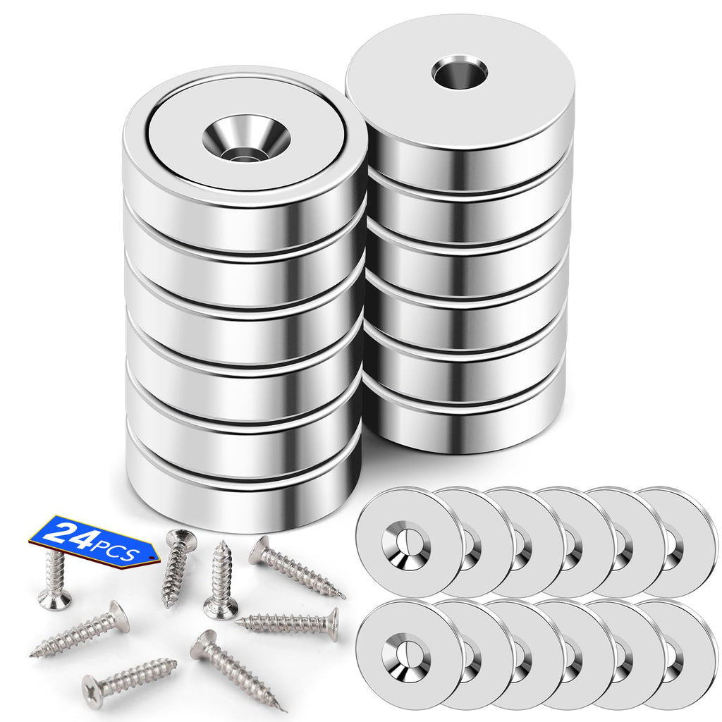LOVIMAG Magnets Neodymium Magnet 30LBS Strong Heavy Duty Rare Earth 12P
