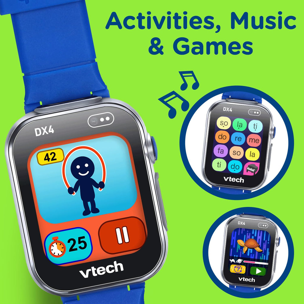 VTech KidiZoom Smartwatch DX4, Blue