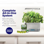 AeroGarden Harvest Elite, Stainless Steel