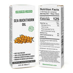 Siberian Sea Buckthorn Oil | 100% Natural Extra Virgin Cold Pressed 100 ml / 3.4 fl oz | Unrefined Raw Vegan | Exclusive Healthy Diet Food Grade