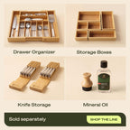ROYAL CRAFT WOOD Wooden Cutting Boards for Kitchen Appliances - Non Toxic Bamboo Wood Cutting Board Set with Deep Juice Groove, Side Handles, Charcuterie & Butcher Block for Meat, Meal Prep & Serving