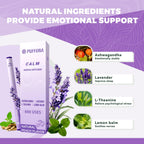 Herbal Diffuser Pen, Plant-Based - Ashwagandha, Lavender, L-Theanine, Lemon Balm, Vitamin B1 & B6, Supports a Calm Mood, Relaxed Feelings, 600 Uses