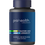 ProHealth, Ca AKG Supplement (Alpha Ketoglutarate) (1,000 mg per 2 Capsule Serving, 60 Capsules). Supports Metabolic Function and Healthy Aging Processes.