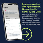 Stelo Glucose Biosensor & App by Dexcom - A Leader in Continuous Glucose Monitoring (CGM). 24/7 Tracking & Personalized Insights to Reveal Patterns. 2-Pack (Up to 15 Days Each). iOS & Android.