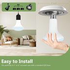 Sigalux BR30 LED Flood Light Bulbs, 7.5W Equivalent 65W, 650LM, Dimmable, 5000K Daylight, CRI 80, 110° Beam Angle, E26 Base, Energy-Efficient Indoor Recessed Lighting, 12 Pack