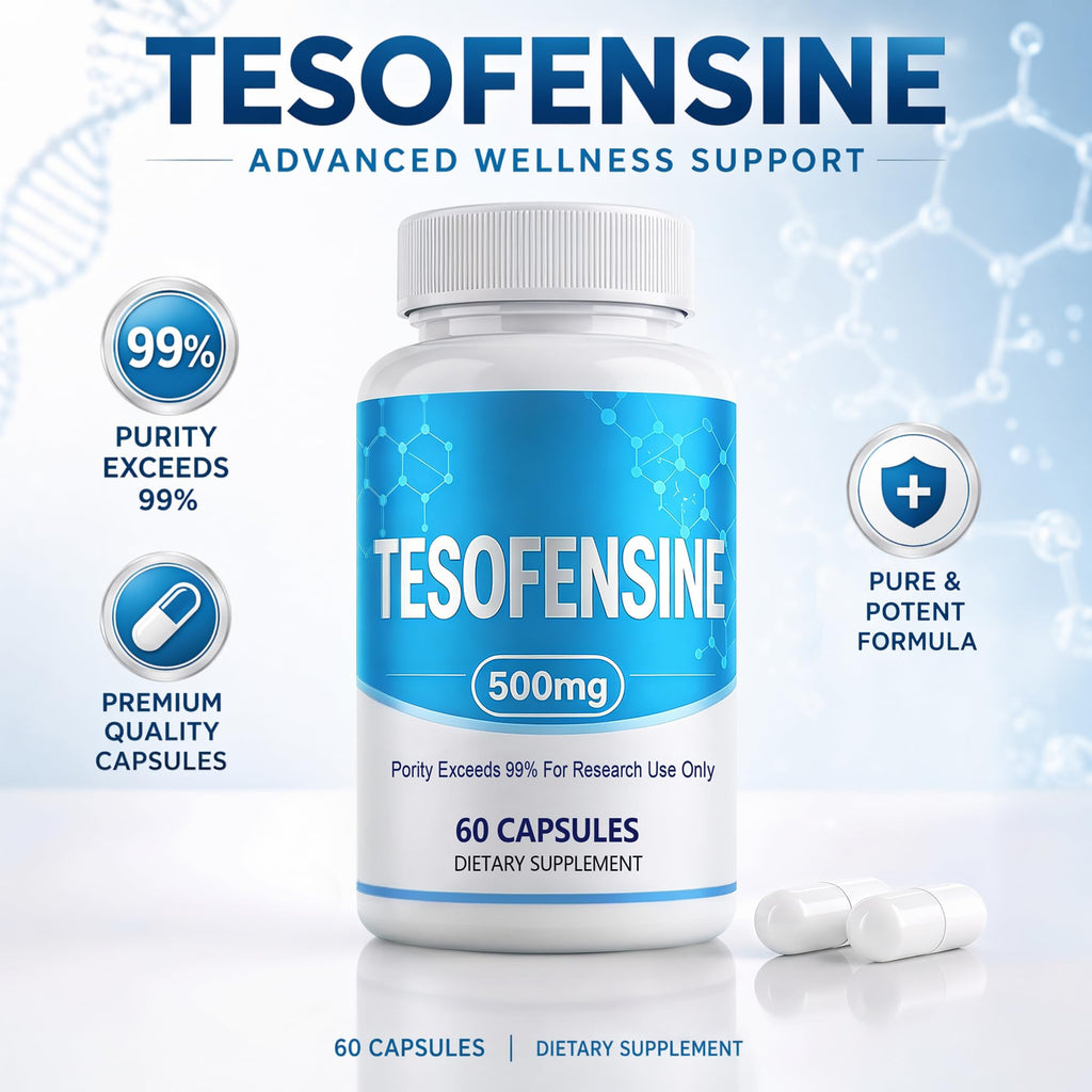 Ustuour TESOFENSINE Peptide 99% Purity 500MG 60 Capsules (3RD Party Tested)