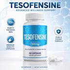 Ustuour TESOFENSINE Peptide 99% Purity 500MG 60 Capsules (3RD Party Tested)