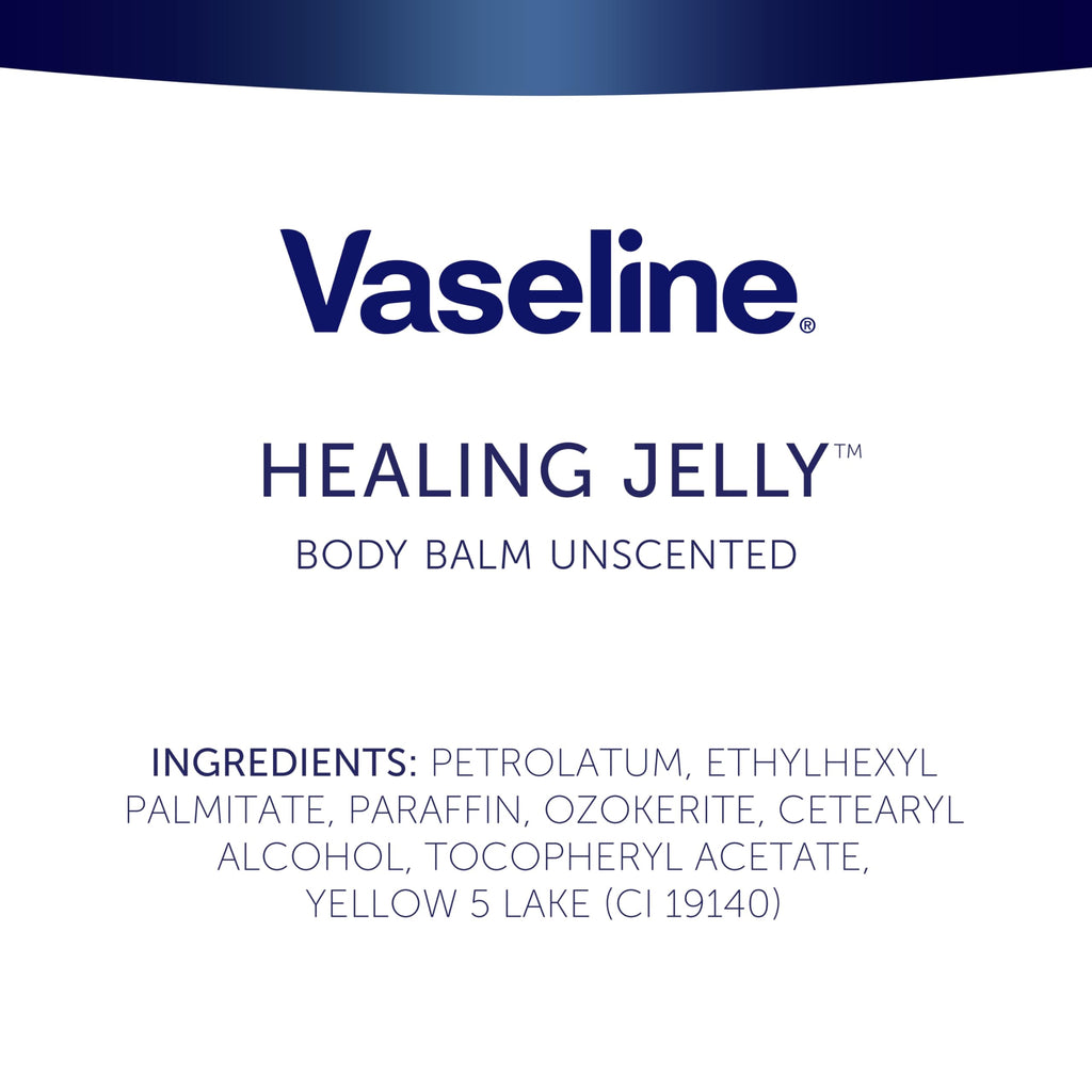 Vaseline Lotion Bundle, Cocoa Shimmer Jelly Stick Highlighter & Luminizer + All Over Body Balm Stick, Vaseline Cocoa Butter, Body Balm Skin Care Set, Petroleum Jelly for Dry Skin (4 Piece Set)