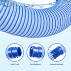 12 Pack Pool Cleaner Vacuum Hoses, Pool Vacuum Hose Replacement Kit for Zodiac MX6, MX8, MX6 Elite, MX8 Elite, MAXX, Baracuda, 39 Inch R0527700 Twist Lock Pool Vacuum Hose