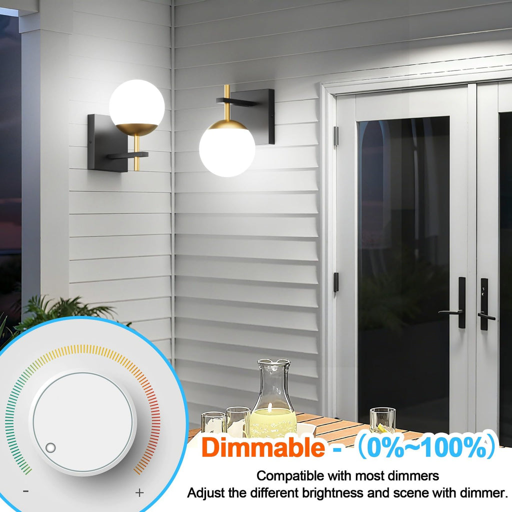 Ralbay 6-Pack Dimmable G9 LED Bulbs 9W 6000K White Light, 900LM Ultra Bright Creates Cozy Warm Glow, Wide Dimmer Compatible for Bedroom Living Room Lamp