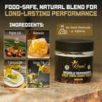 Royal Kitchen Cast Iron & Carbon Steel Seasoning Conditioner 2-IN-1 | Effective For Restoring, Protecting & Conditioning Blackstone Griddle, Cast Iron and Dutch Oven Cookware Food Safe and easy to use conditioner (15.3 Ounce (Pack of 1))