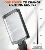 Magnifying Glass with Light, 20 LED Large Handheld Lighted Magnifier Rectangle Illuminated Magnifying Glass for Seniors Reading, Low Vision, Close Work & Inspection