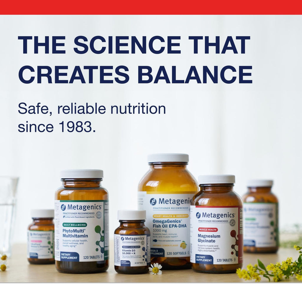 Metagenics Collagenics - Collagen‑Building Nutrients for Joint, Skin & Connective Tissue Support* - with L‑Proline, L‑Lysine, Vitamin C, Manganese & Zinc* - Non‑GMO, Gluten‑Free