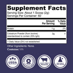 Colostrum Powder – USA Sourced Bovine Colostrum for Humans for Immune Support, Gut Health, Muscle Recovery - Single Ingredient, No Additives, Grass Fed, Non-GMO Colostrum Supplement for Women and Men