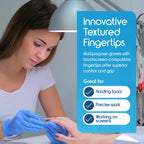 Inspire Nitrile Exam Gloves | The Original Quality Stretch Nitrile Light Blue | 4.5 Gloves Disposable Latex Free Medical EMT (Small)