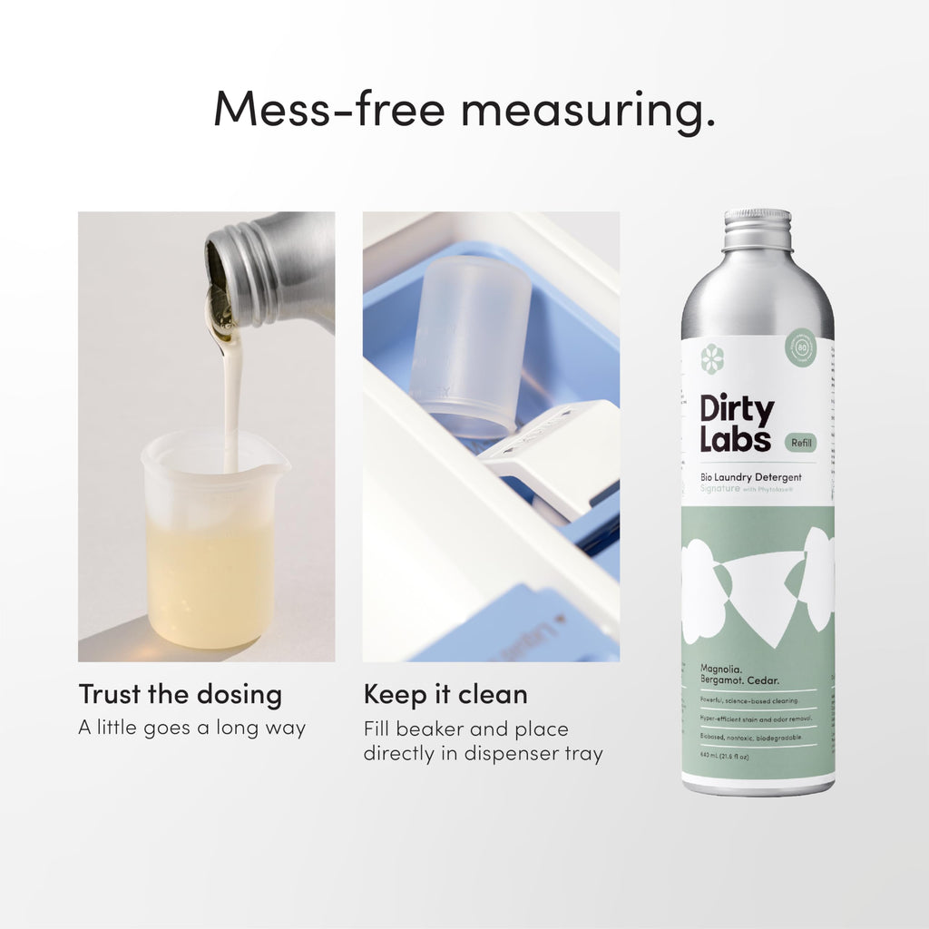 Dirty Labs | Signature | Bio Laundry Detergent | 80 Loads (21.6 fl oz)