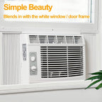 High Density Foam Tape Air Conditioner Window Seal, 1x1 Inch Thick Foam Stripe with Adhesive for Window AC Insulation, Weather Stripping for Doors and Windows Insulation, AC Foam Tape, White