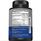 Premium Nerve Support Supplement – with Alpha Lipoic Acid (ALA) 600 mg, Acetyl-L-Carnitine (ALC) & Benfotiamine - Nerve Support Formula for Healthy Circulation, Feet, Hands & Toes - 60 Capsules
