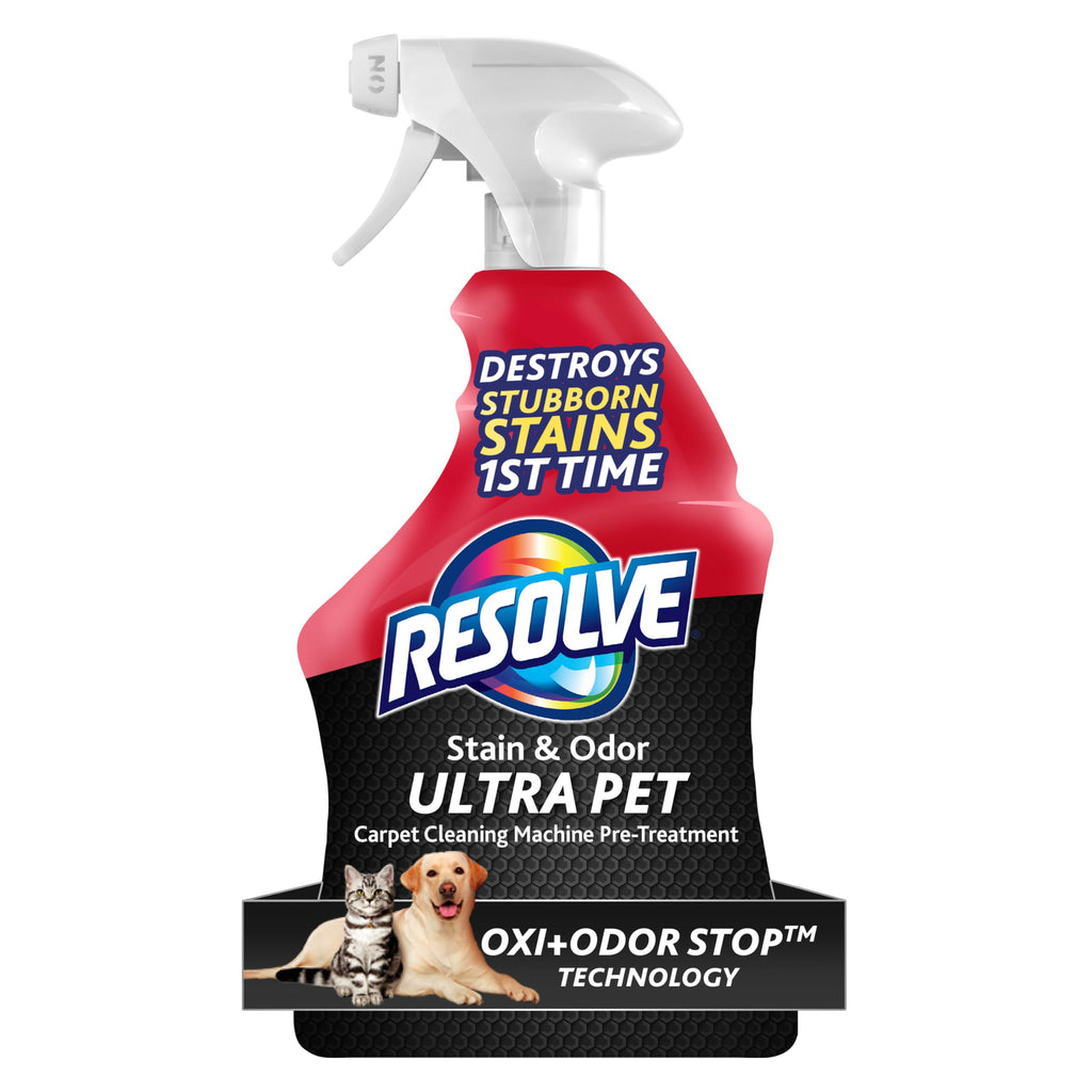 Resolve Ultra Pet Carpet Cleaner Spray, Pet Stain Remover, 32oz