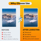 300 Pack Laminating Sheets, 3 Mil, 9 x 11.5 Inches Thermal Laminating Pouches Lamination Sheet Paper for Laminator, Clear, Letter Size, Office and School Supplies