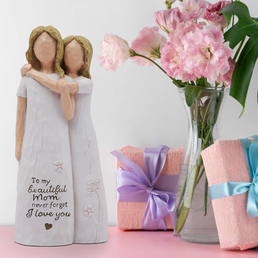 Mom Birthday Gifts from Daughter,Gifts for Mom Hand-Painted Figurines