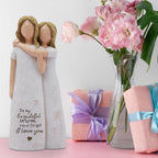 Mom Birthday Gifts from Daughter,Gifts for Mom Hand-Painted Figurines